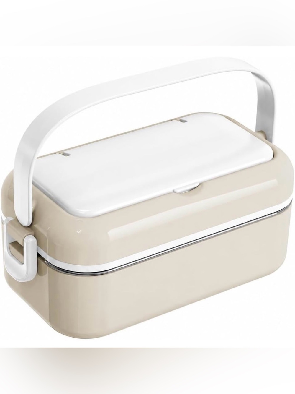 Bento Lunch Box – Stainless Steel – Leak-Resistant Food Storage